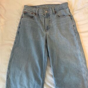 American Eagle Outfitters Women's Denim Straight Leg Jeans